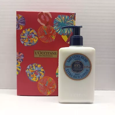 L'Occitane Shea Butter Rich Body Lotion 8.4oz 250ml New W/Box • $22.95