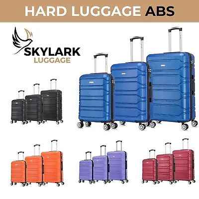 Suitcase Hard Shell Travel Lightweight 4 Wheels Medium Large Luggage 20/24/28  • £49.99