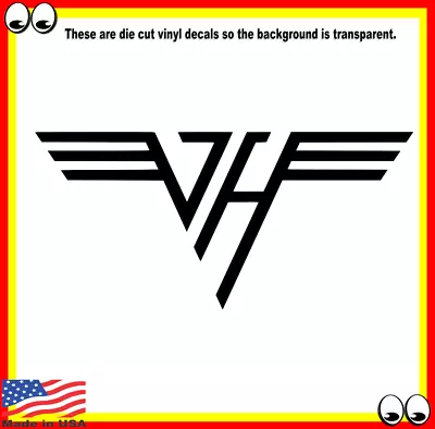 Van Halen Music Band Sticker Decal For Car Van Truck Laptop Bike • $4.99