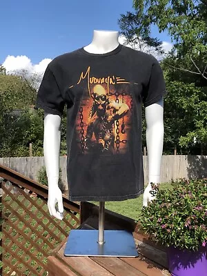 Vintage Mudvayne Tennessee River T Shirt Mens M Black One Sided Chad Gray 2006 • $37.99