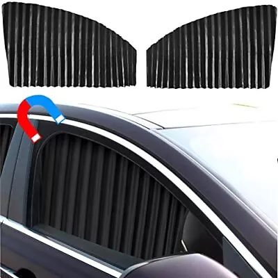 2 Pack Car Side Window Shades Privacy Magnetic Blinds Curtain Sun Shades • $36.18