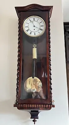 Antique Lenzkirch Vienna Wall Clock Regulator. • $616.05