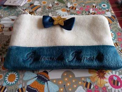 Idolish Navy Make Up Bag/purse Japanese Imported • £9