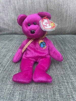 TY Beanie Babies- Millenium Bear- Incorrect Spelling • £24