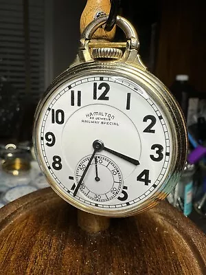 Scarce Hamilton 950 Elinvar 950e Railway Special Pocket Watch 10kgf 23 Jewels • $2800