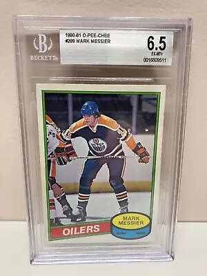 Mark Messier #289 1980-81 O-Pee-Chee BGS 6.5 ROOKIE RC • $224.99