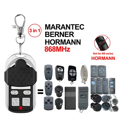 £10.66 • Buy For Hormann/Garador HSE2 - 868 Remote Blue Button Fob Duplicator 868.3mhz