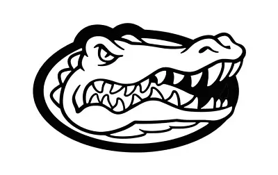 Florida Gators Head SEC NCAA Vinyl Decal   *FREE Shipping* • $4.95