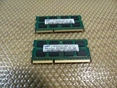 4GB (2 X 2GB)  Sony Vaio VPCCW23FX Laptop PC3-8500  RAM Memory M471B5673EH1-CF8 • $15.35