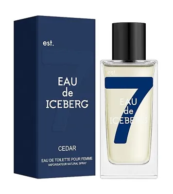 Iceberg Eau De Iceberg Cedar EDT 100ml Eau De Toilette For Men New&Sealed • £22.50