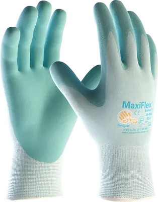 Maxiflex 34-824 Active Gardening Lightweight Palm Coated Knitwrist Gloves *** • £7.99