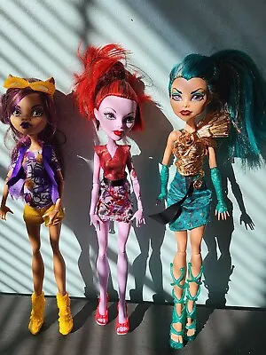 2011 Monster High Doll Lot Boo York City Schemes Nefera De Nile Clawdeen  Operta • $50