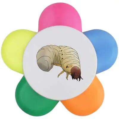 'Beetle Grub' Flower Shape Highlighter Pen (HL00027334) • $12.76