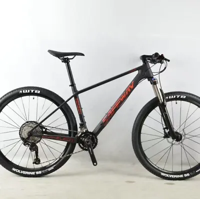 Ultra Light Carbon Fiber Off Road Racing Mountain Bike 27.5 In Large Wheel 27 S • $1189