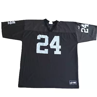 Charles Woodson Vintage Oakland Raiders Puma Jersey Size XXL Black • $39.97