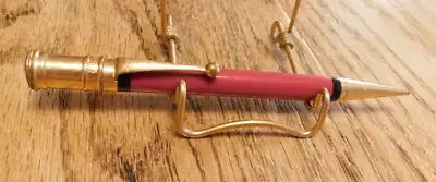 Vintage Parker Duofold Jr. Purple Barrel & Gold Tone  Trim Mechanical Pencil • $24.99