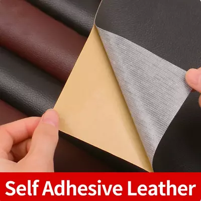 Leather Repair Kit Self-Adhesive Patch Stick On Sofa Clothing Car Seat Couch US • $5.69