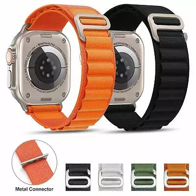 $7.85 • Buy F Apple Watch Ultra 2 Series 9 8 7 6 SE 49 45 41 44 42 Mm Alpine Loop Band Strap