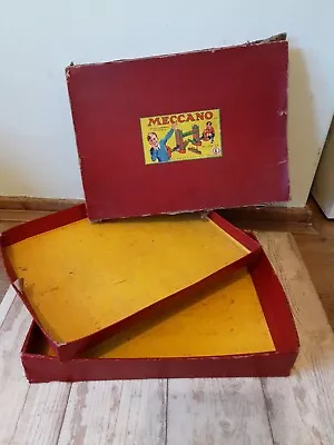 £3.99 • Buy Meccano 1948-53 Outfit Box 6 - Box Only - With Lift Out Tray.