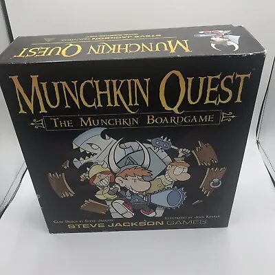 Munchkin Quest  Replacement Box (only) 1st Edition 2nd Printing • $10