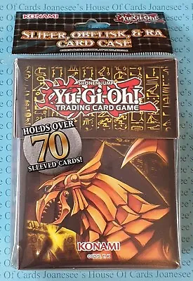 Yu-Gi-Oh! Slifer Obelisk & Ra Deck Box Card Case Konami New • £7.99