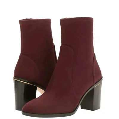 MICHAEL KORS Chase Ankle Boots Suede Women's 5.5 NEW IN BOX • $119.99