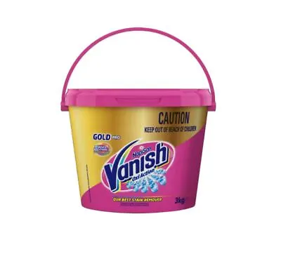 Vanish NapiSan Gold Pro Oxi Action Stain Remover Powder 3kg • $22