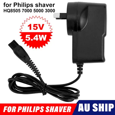 $13.95 • Buy 15V Shaver Charger For Philips Electric Shaver HQ8505 7000 5000 3000 HQ PT RQ AU