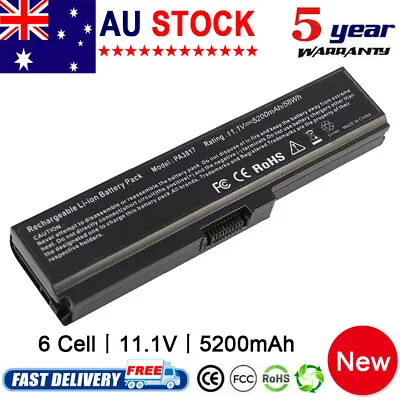 Battery Pack For Toshiba Satellite C660 C665 Notebook M/N: PA3817U-1BRS PABAS228 • $30.99