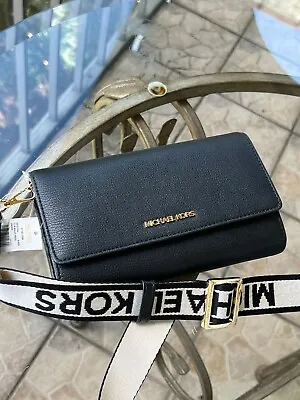 Michael Kors Women Lady Zip Around Wallet Crossbody Bag Handbag Messenger Purse • $129
