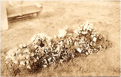 Grave Of Annie Samuels At Rose Hill Cemetery Hagerstown MD 1917 RPPC Postcard • $19.99