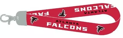 NFL Atlanta Falcons Wristlet Lanyard Red One Size • $5.99