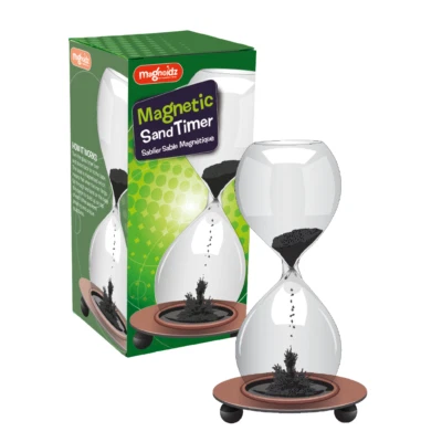 £8.99 • Buy Magnetic Sand Timer - Sc269 Clock Hour Glass Home Desk Decoration Reversible