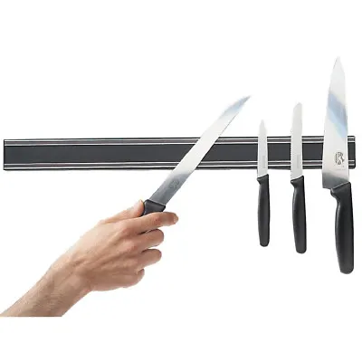 Magnetic Knife Rack 55cm  Kitchen Knife Utensil Holder Organiser Rack Tool • £9.99