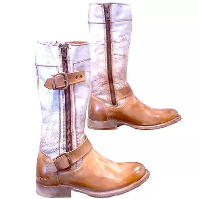 BED STU RARE Limited Edition GOGO Distressed Lug Boots 6.5 • $209