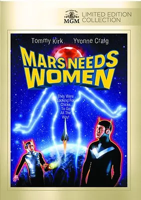 Mars Needs Women DVD (1967) - Tommy Kirk Yvonne Craig Larry Buchanan • £36.79