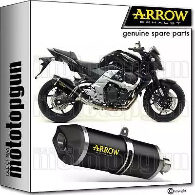 Exhaust Black Aluminium Carby End Cap Race-tech Arrow Kawasaki Z750 Z-750 07/14 • $520.30