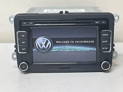 10-15 Volkswagen Jetta Passat Tiguan CC Radio 6 CD Changer OEM 1K0 035 180 AC • $99.99