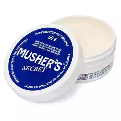 Musher's Secret Dog Paw Protection Wax Moisturizer 2.1 Oz. • $19.99