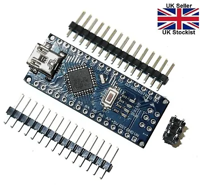 £8.35 • Buy New!! Nano V3.0 For Arduino With CH340G 5V 16M Compatible ATmega328P UK Seller