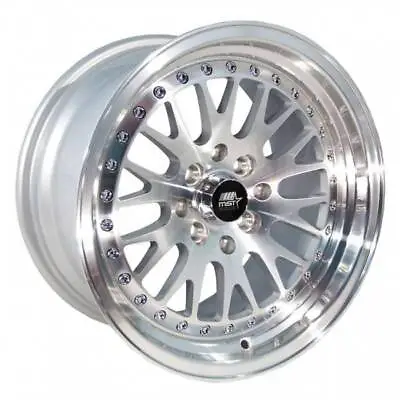 15x7 MST MT10 5x100/5x114.3 20 Silver Wheels Rims Set(4) 73.1 • $477.90