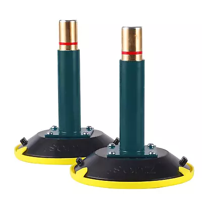 ZUOS A Pair Of 6  Vertical Vacuum Suction Cup With Metal HandleHeavy Duty Cups • $114.49