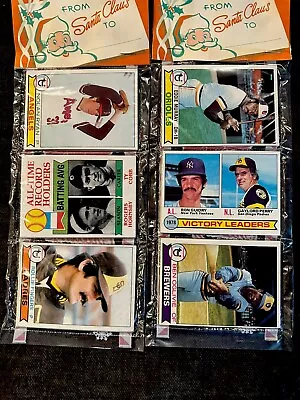 1979-2 Topps Xmas Baseball Rack Packs Nolan Ryan Ty Cobb Eddie Murray Ron Guidry • $39