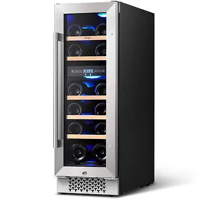 Yeego Wine Fridge 17 Bottles Wine Cooler Refrigerator Freestanding • $398.99