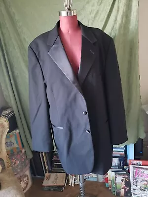 Sarno & Son Tuxedo Jacket Classic Vintage 1940s Style 46L MCM Retro Wedding • $35