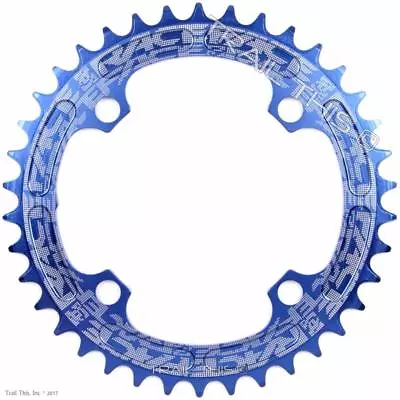 RaceFace Blue Narrow-Wide 3032343638T X 104 MTB Chainring 9 10 11 12-Speed • $43.95