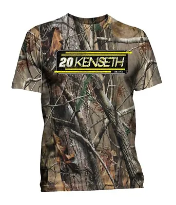 Nascar Mens Matt Kenseth Go Camo Graphic T-Shirt Brown Medium • $11.26