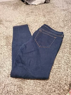 J Brand Skinny Leg Jeans Daphne Dark Blue 32 • $8.99