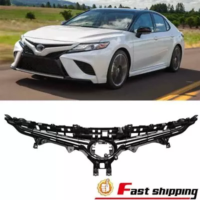 $94.99 • Buy Fits 2021 2022 Toyota Camry SE XSE Hybrid Front Upper Black Mesh Grille Grill