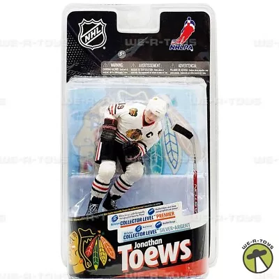 NHL Jonathan Towes Action Figure Chicago Blackhawks #19 2010 McFarlane NEW • $26.95